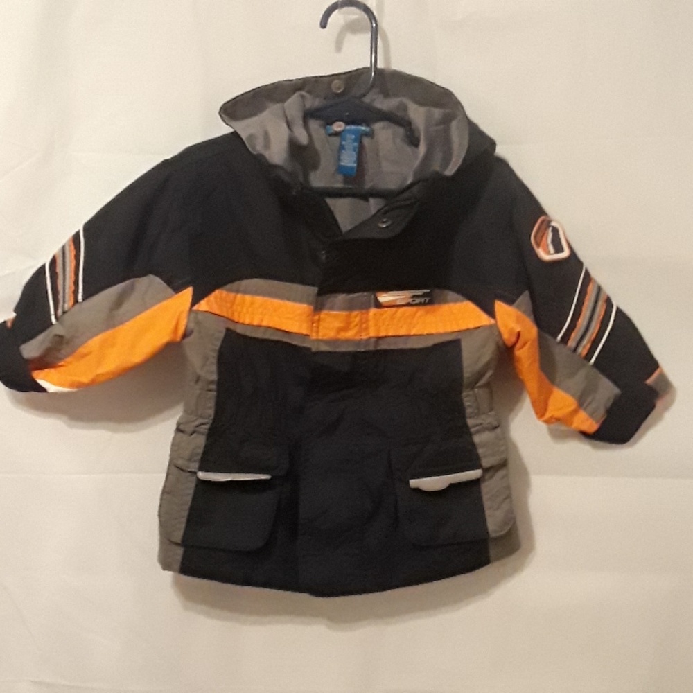 Baby Boys...Green dog (Sport) hooded coat